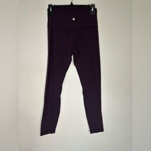 Lululemon dark plum size 6 leggings